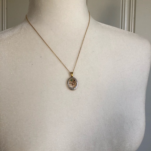 Pendant necklace gold/silver - Picture 3 of 4